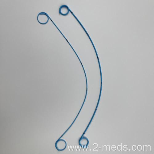 Disposable Medical Pigtail Drainage Catheter